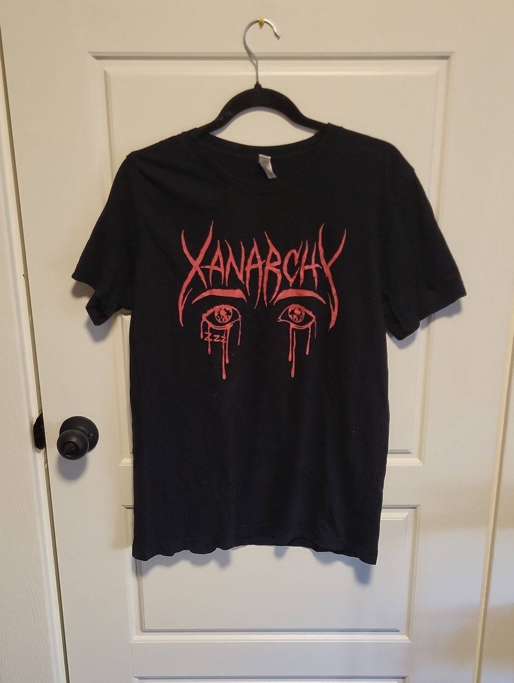 Bella Canvas Black Tee with Red Graphic